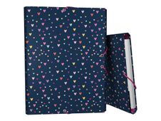 Grafoplas BITS&BOBS - Carpeta de 3 solapas - para Folio - corazones