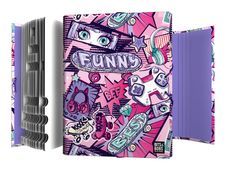 Grafoplas BITS&BOBS - Carpeta clasificadora - 12 piezas - para Folio - manga