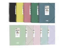 Grafoplas Maxiplás I Like! - Libro de pantalla - 40 compartimentos - para A4 (210 x 297 mm) - amarillo