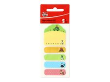 Grafoplas Fixo Notes - Marcadores de bandera - 100 hojas (5 x 20) - colores pastel - surtido