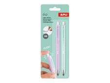 APLI - Lapicero - HB - replegable (paquete de 2)