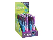 CoolPack Disney - Bolígrafo de 4 colores - Stitch - no permanente - 0.5 mm - replegable - con borrador