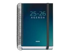 Dohe Prime - Agenda - 2025-2026 - página de día - encuadernado espiral - A6 (120 x 170 mm) - 144 hojas - boreal - cartón recubierto de papel laminado