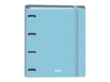 Dohe Serenity - Archivador de anillas - ancho de la espina: 40 mm - para A4 (210 x 297 mm) - azul