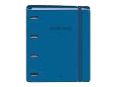 Dohe Color Vibes - Archivador de anillas - ancho de la espina: 40 mm - para A4 (210 x 297 mm) - azul