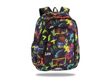 CoolPack STRIKE - Mochila escolar - espuma moldeada EVA, tela transpirable - neon game