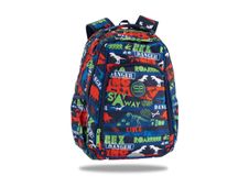 CoolPack STRIKE - Mochila escolar - con espuma EVA, tejido - Dino Feliz