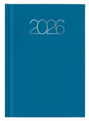 Agenda anual Premium Día página Azul metal