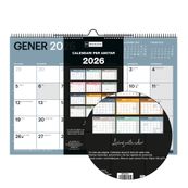 Calendari de paret A3 Chromat 2026 - Català