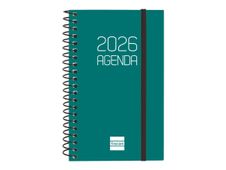 Agenda anual espiral Basics Opaque E3 SVH 2026 Verd - Català