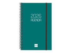 Agenda anual Basics Opaque E5 SVH 2026 Verd - Català