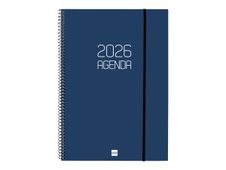 Agenda anual Basics Opaque E40 SVV 2026 Blau - Català