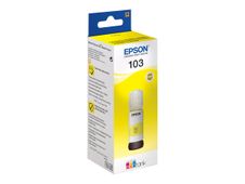 Epson 103 - 65 ml - amarillo - original - recarga de tinta - para Epson L1210, L3210, L3211, L3250, L3251, L3256, L3260, L3266, L5296; EcoTank L11050, L1250