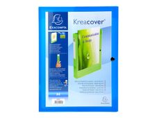 Exacompta Kreacover Chromaline - Archivo de caja - ancho de la espina: 40 mm - para A4 - colores variados