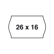 Pack 6 rollos etiquetas removibles 1000 ud. 26x16 fluo