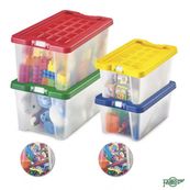 Caja multiuso 10l de polipropileno 371x226x160