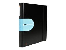 Exacompta Exactive Exabinder - Archivador de anillas - ancho de la espina: 50 mm - para A4 Maxi, 297 x 245 mm - negro