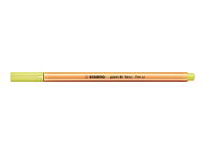 STABILO point 88 - Rotulador - amarillo neón - 0.4 mm - fino