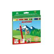 24 lapices color alpino carton 3mm