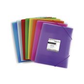 Carpeta gomas multiline azul
