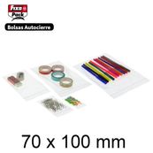 100 bolsas autocierre 70x100 fixo