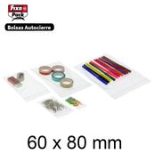 100 bolsas autocierre 60x80 fixo