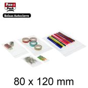 100 bolsas autocierre 80x120 fixo