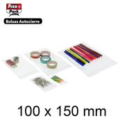 100 bolsas autocierre 100x150 fixo