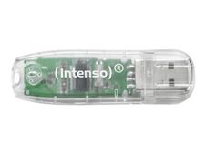 Intenso Rainbow Line - Unidad flash USB - 32 GB - USB 2.0 - transparente