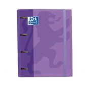 Oxford europeanbinder school A4 tapa extradura lila
