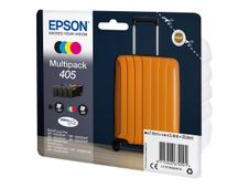 Epson 405 - Paquete de 4 - negro, amarillo, cián, magenta - original - cartucho de tinta - para WorkForce WF-7310, 7830, 7835, 7840; WorkForce Pro WF-3820, 3825, 4820, 4825, 4830, 7840