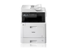 Brother DCP-L8410CDW - Impresora multifunción - color - laser - 215.9 x 355.6 mm (original) - A4/Legal (material) - hasta 31 ppm (copiando) - hasta 31 ppm (impresión) - 300 hojas - USB 2.0, Gigabit LAN, Wi-Fi(n), host USB