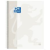 Oxford europeanbook 1 color A4+ 80 hojas 5x5 tapa extradura blanco