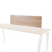 Panel divisor 40x136 melamina roble - mesa individual