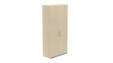 Armario alto con puertas 195x90x45 estructura roble puertas totales haya