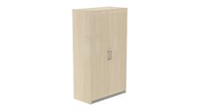 Armario medio con puertas 156x90x45 estructura roble puertas haya