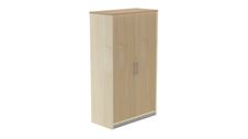 Armario medio con puertas 156x90x45 estructura roble puertas roble