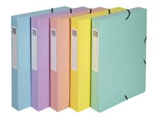 Exacompta Aquarel - Archivo de caja - ancho de la espina: 40 mm - para A4 Plus - capacidad: 350 hojas - disponible en diferentes colores