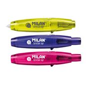 Milan - Correcteur pointe retractable - 5mm x6m - rouge