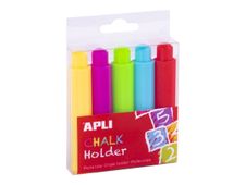 APLI - soporte para tiza (paquete de 5)