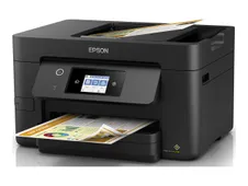  Epson WorkForce Pro WF-3825DWF - Impresora multifunción - 215.9 x 355.6 mm (original) - A4/Legal (material) - hasta 21 ppm (impresión) - 250 hojas - 33.6 Kbps - USB 2.0, Gigabit LAN, Wi-Fi(n), host USB