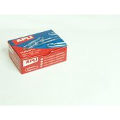 Caja clips niquel nâº1 26mm 100 unidades
