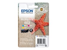Epson 603 Multipack - paquete de 3 - amarillo, cián, magenta - original - cartucho de tinta