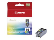Canon CLI-36 Color - 12 ml - color (cian, magenta, amarillo, negro) - original - cartucho de tinta - para PIXMA iP100, iP100wb, iP110, mini260, mini320, TR150