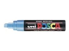 POSCA PC-17K - Marcador - permanente - para cristal, plástico, textil - azul claro - tinta pigmentada al agua - 15 mm - extraamplio