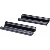 Lama France - paquete de 2 - negro - recarga de cinta de impresión (transferencia térmica) (alternativa para: Brother PC72)