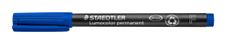 STAEDTLER Lumocolor - Marcador - permanente - azul - 0.6 mm - fino