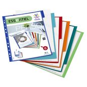 Viquel MAXI - Separador - 6 piezas - para A4 - con pestañas - colores variados