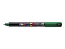 POSCA PC-1MR - Rotulador - no permanente - verde oscuro - tinta pigmentada al agua - 0.7 mm - ultrafino