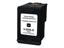 UPrint H-300XLB - 20 ml - Capacidad XL - negro - compatible - refabricado - cartucho de tinta (alternativa para: HP CC641EE) - para HP Deskjet F2430, F2483, F2488, F4213; ENVY 100 D410, 11X D411, 120; Photosmart C4685